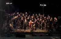slika z nastopa orkestra na Bozeljskem - 2005