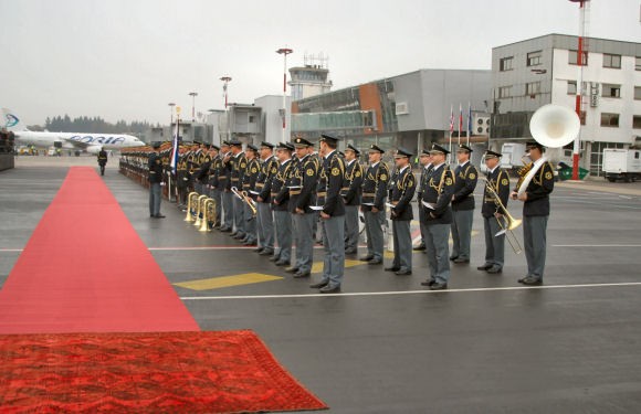 videz - protokolarna postavitev Brnik