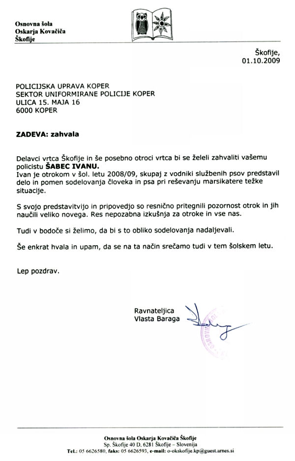 091001-RavnateljicaZaPolicistaEVSP