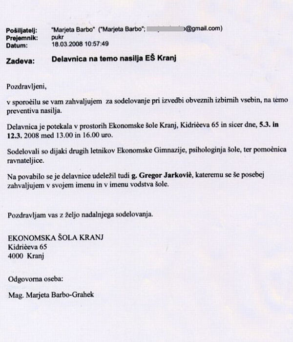 080318 EkonomskaZaPUKranj