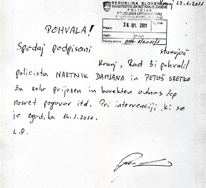 110122-ObcanZaPolicistePPKranj02