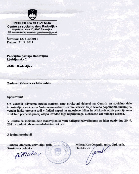110921-CSDzaPolicistePPRadovljica