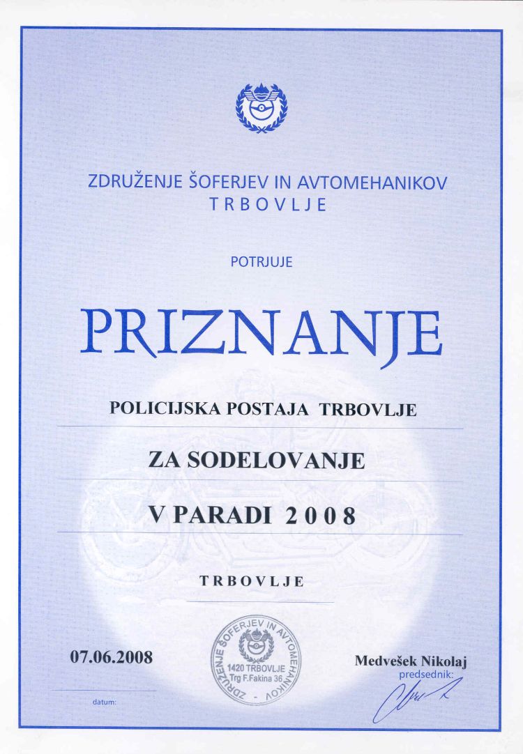 080607-ZdruzenjeSoferjevZaPPTrbovlje