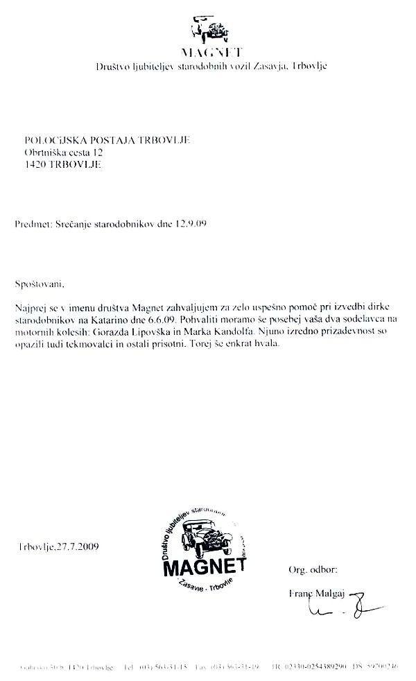 090727-DrustvoMagnetZaPolicistePPTrbovlje
