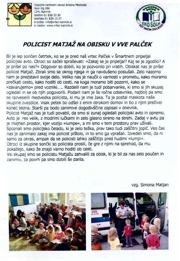 091118-VrtecZaPolicistaPPKamnik