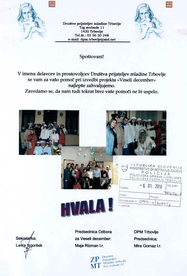 100106-DrustvoZaPolicistePPTrbovlje
