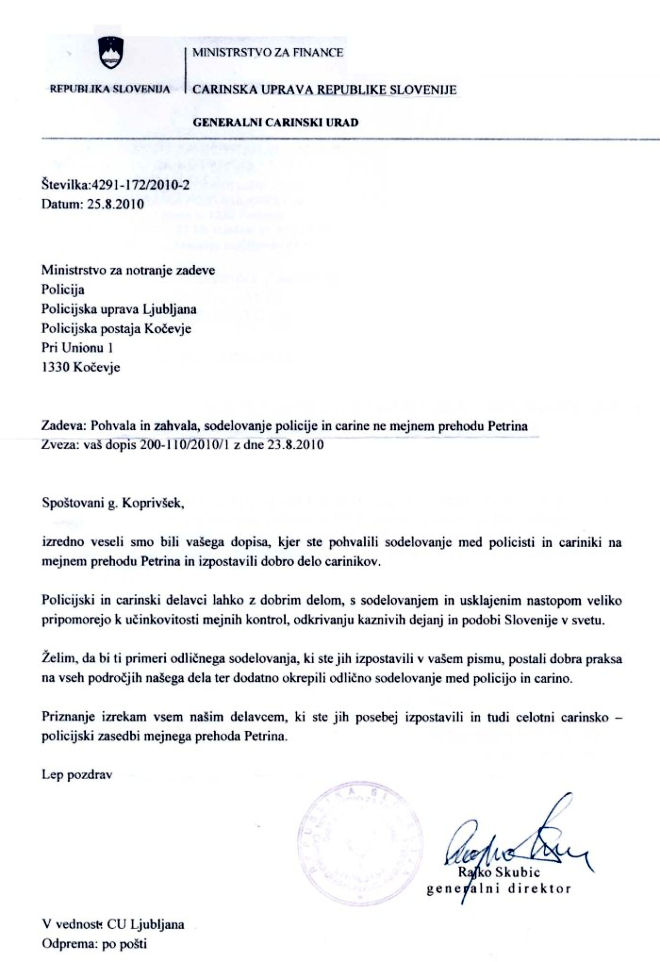 100825-CarinaZaPolicistePPKocevje