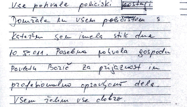 110603-ObcankaZaPolicistePPDomzale