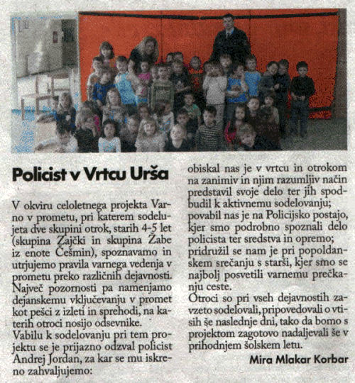 110603-VrtecZaPolicistaPPDomzale