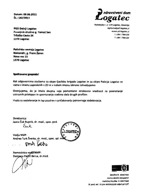 110609-ZdravstveniDomZaPolicistePPLogatec