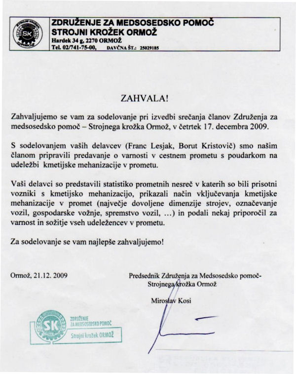 091221-KrozekZaPolicistaPPOrmoz