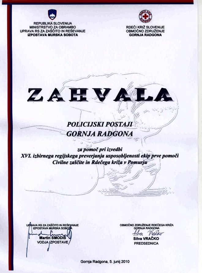 100605-UpravaRSzaZascitoInResevanjeZaPolicistePPGornjaRadgona