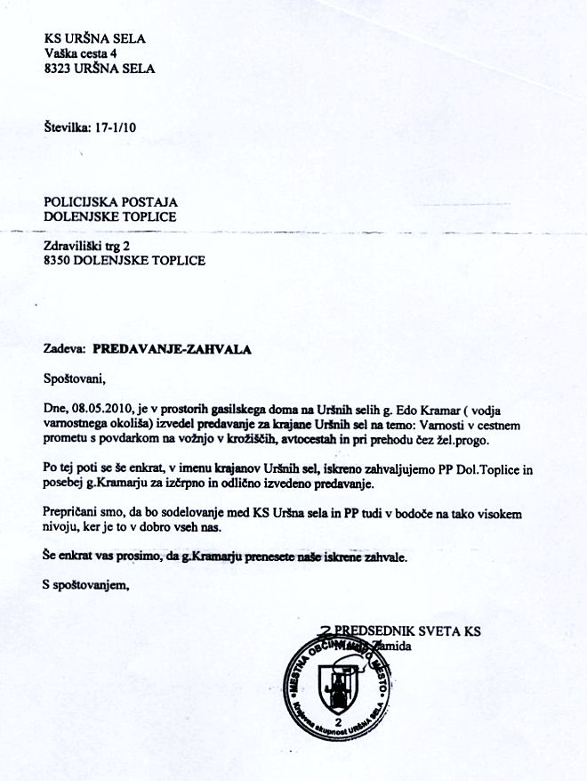 100526-KrajaniZaPolicistaPPDolenjskeToplice