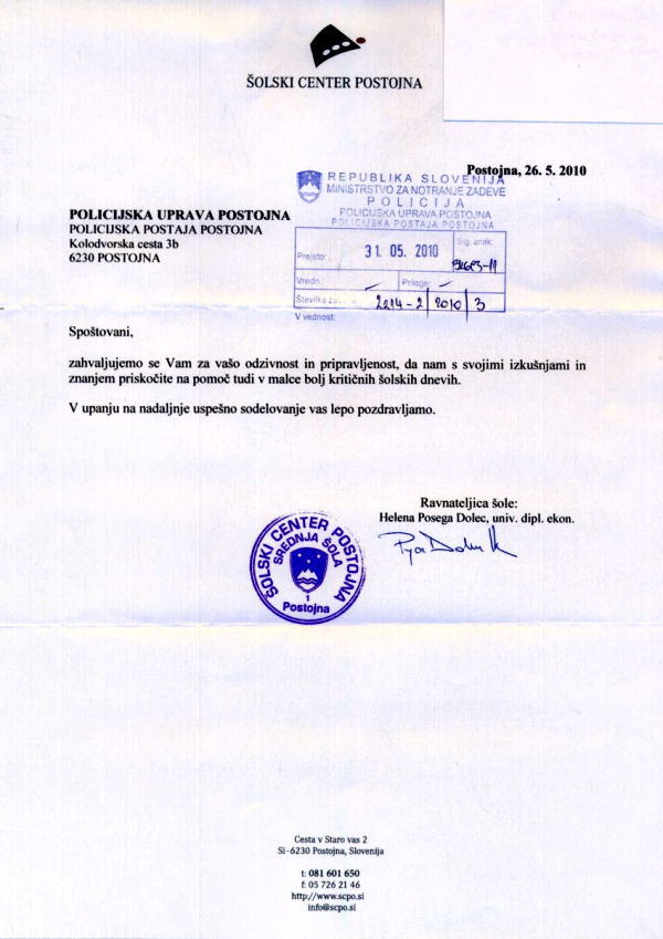 100526-SolskiCenterZaPolicistePPPostojna