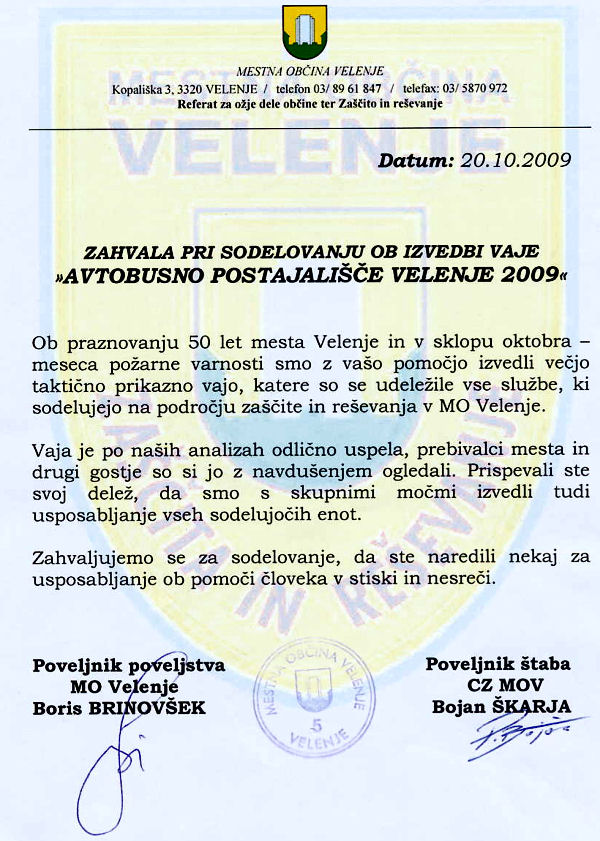 091020-MOzaPolicistePPVelenje