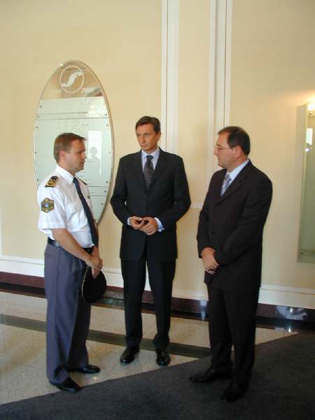 slika gostov na slovestnosti ob dnevu policije, Slovenska filharmonija, 2003