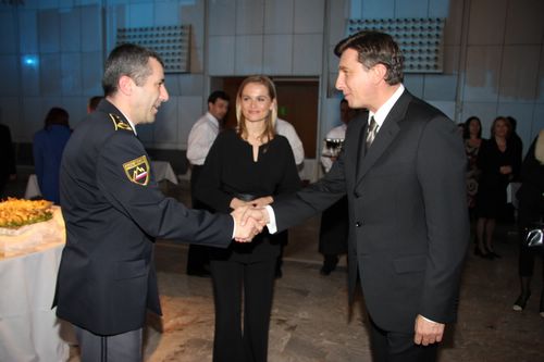slika z Božično-novoletnega koncerta v Cankarjevem domu, 2008, Borut Pahor