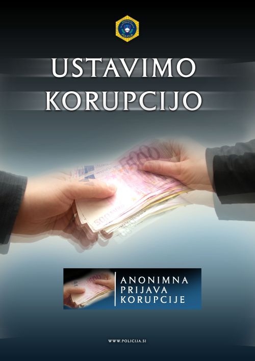 UstavimoKorupcijo plakat