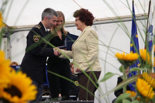slika s podelitve priznanj na slovesnosti ob dnevu policije, 2009