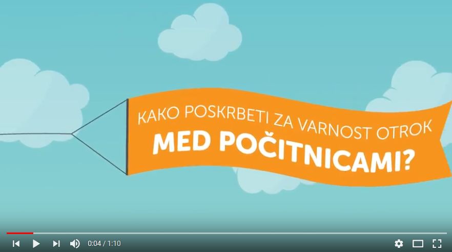 VarnostOtrokMedPocitnicami video