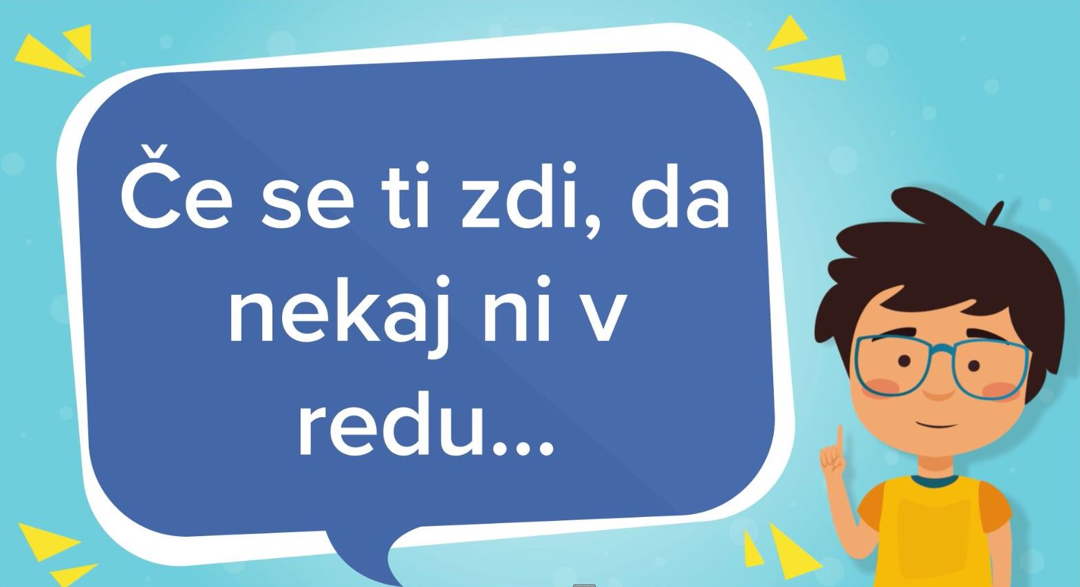 nekaj ni v redu