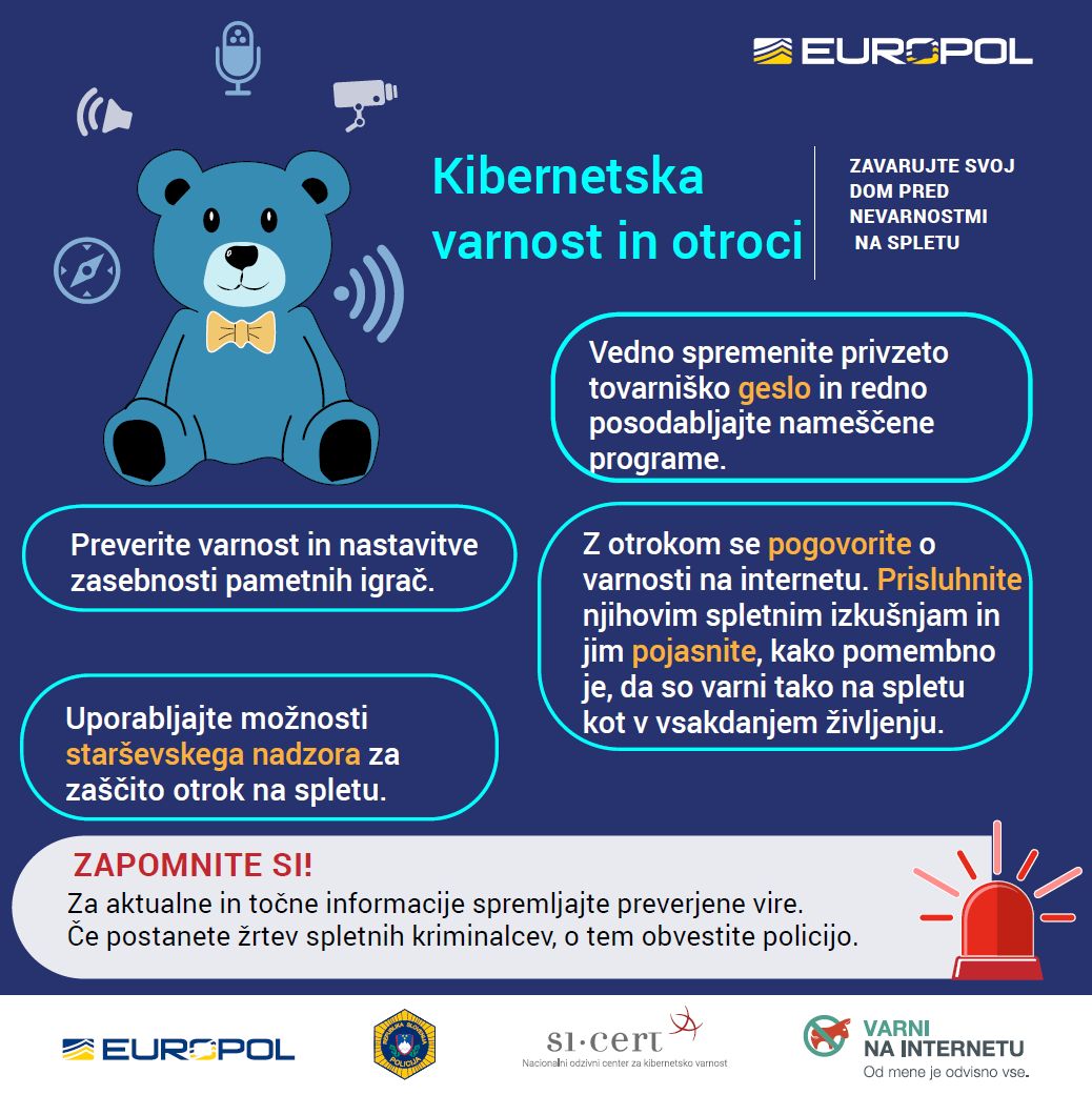 Kibernetska varnost otroci 1