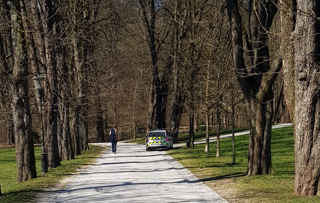 Tivoli policijsko vozilo