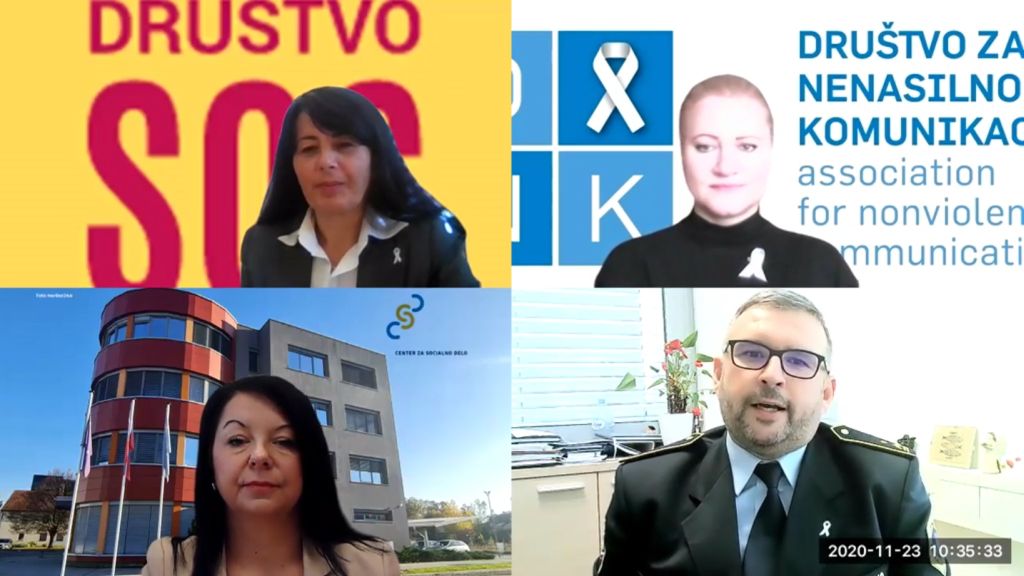Videoizjava Nasilje lahko prijavite tudi med epidemijo