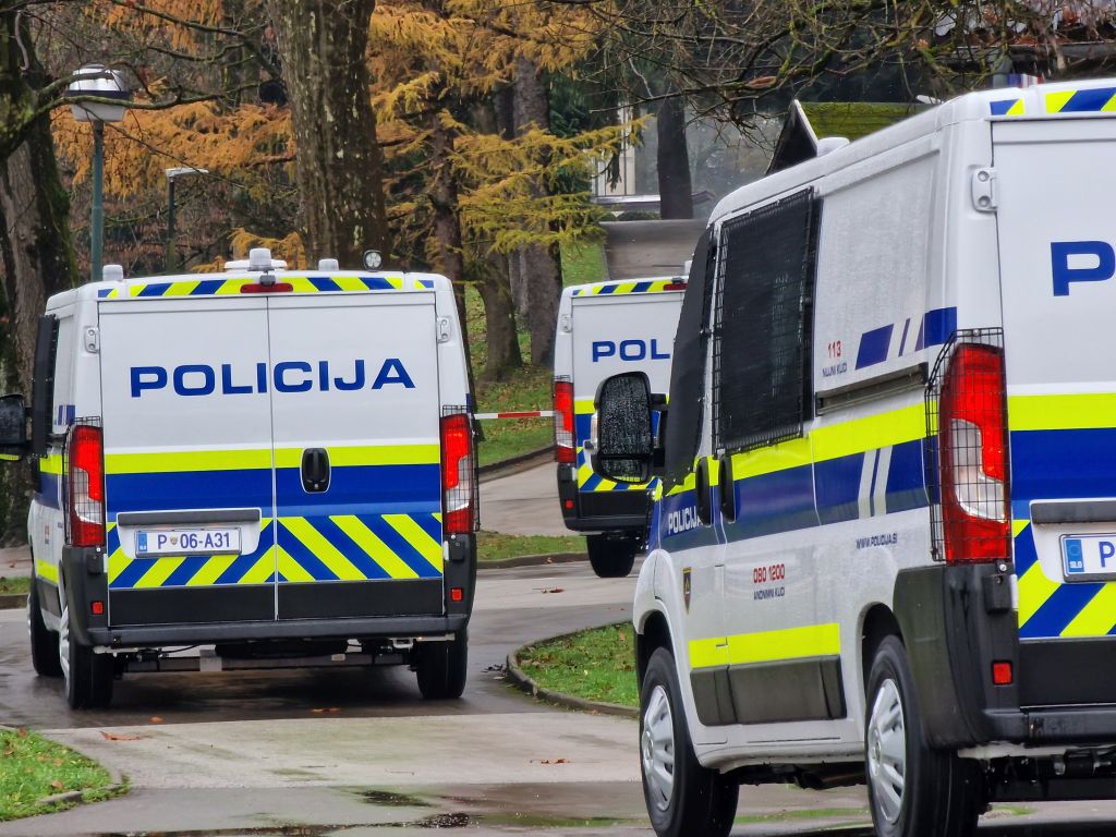 Policijska vozila hitijo na kraj (simbolična slika)