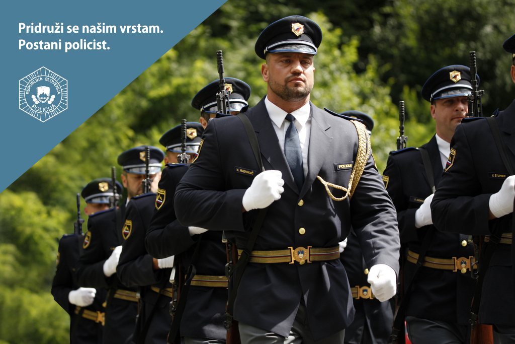Policija na Informativi banner