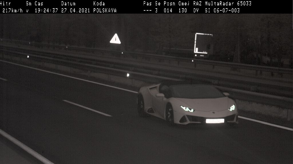 lamborghini 217 kmh