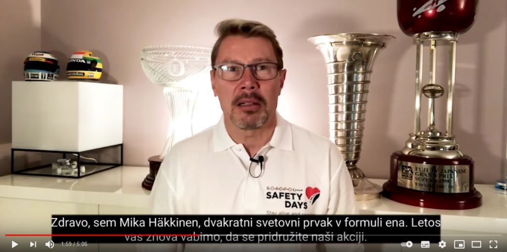 2021 Roadpol safety days Mika Hakinen