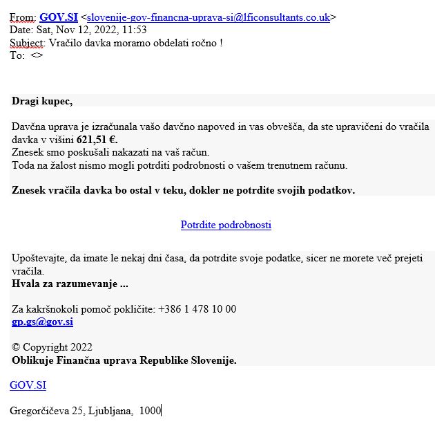 Zajeta slika e davki