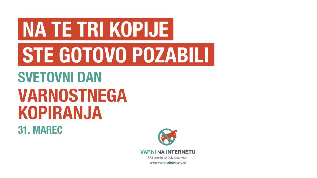 Svetovni dan backupa Foto SI CERT
