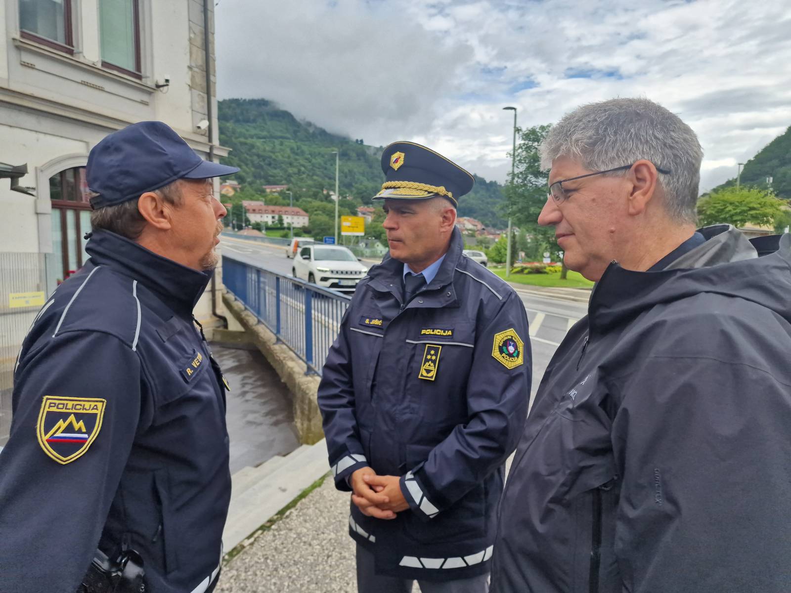Pogovor z dravograjskimi policisti