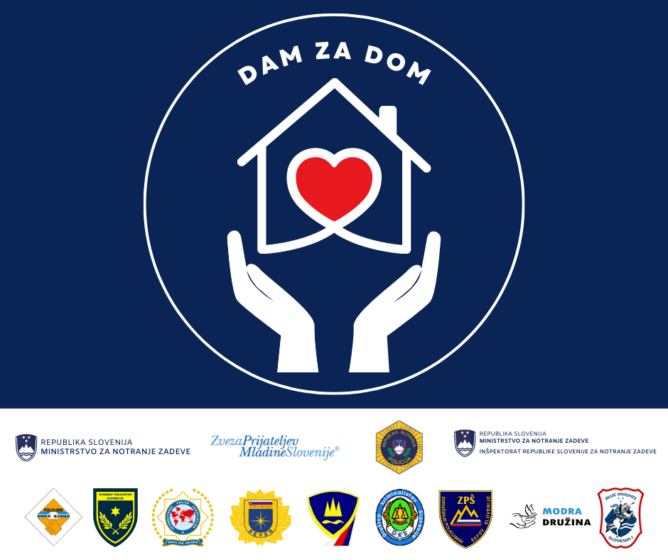 DAM ZA DOM logo