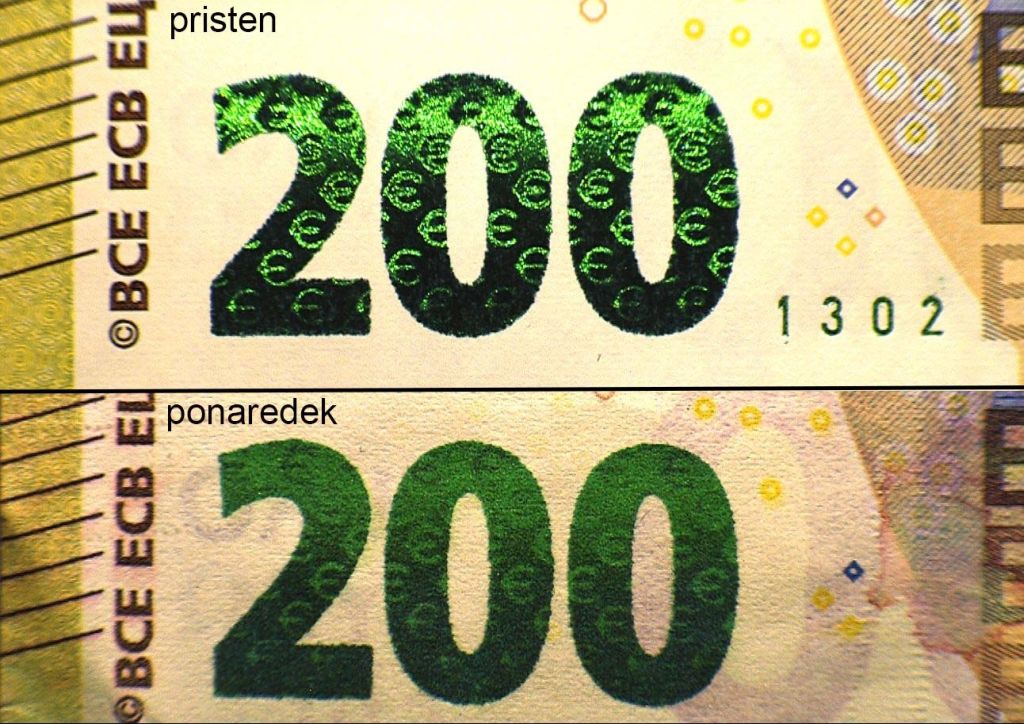 Bankovec 2 ponarejen