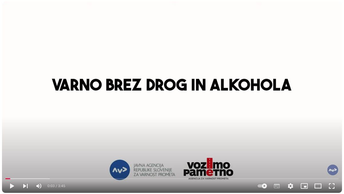 Izsek iz videa Varno brez drog in alkohola