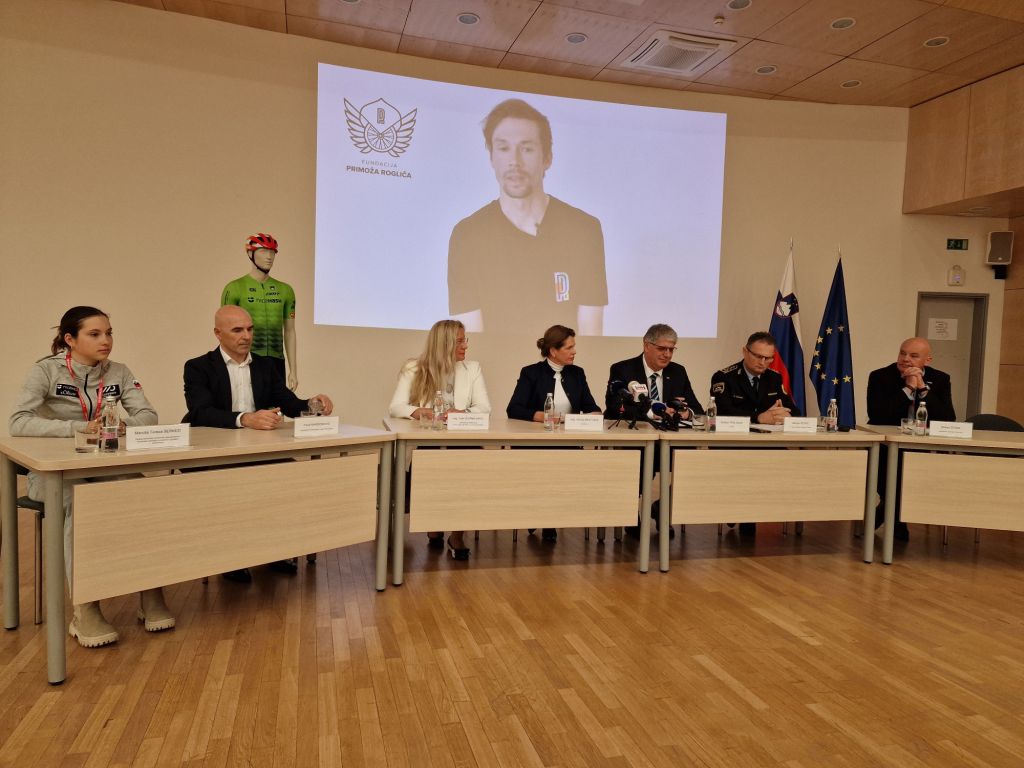 Primoz Roglič - videonagovor na konferenci