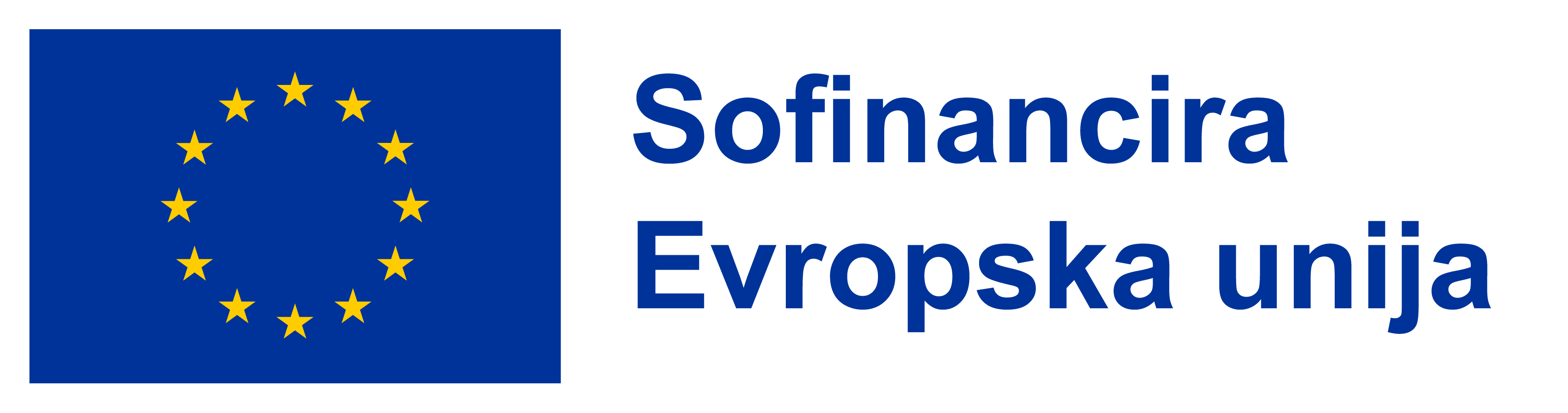 Logo z napisom Sofinancira Evropska unija