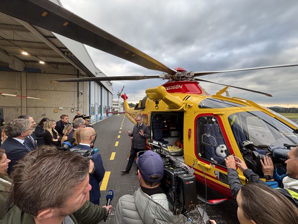Ogled helikopterja, kakršen bo nabavljen