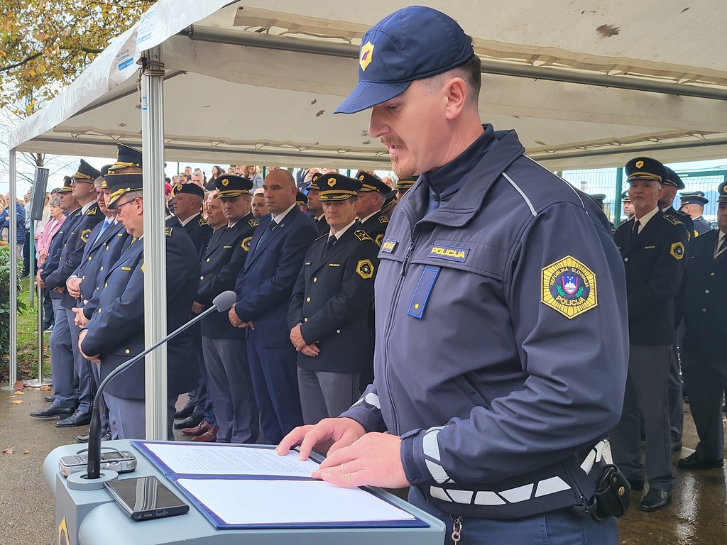 Najboljši študent ima govor