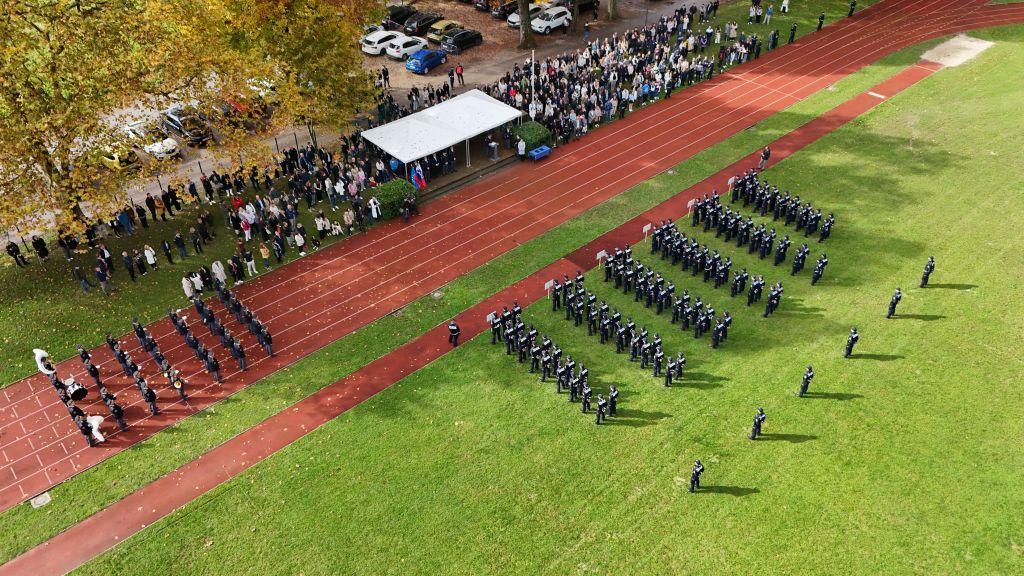 aerial view of the event location