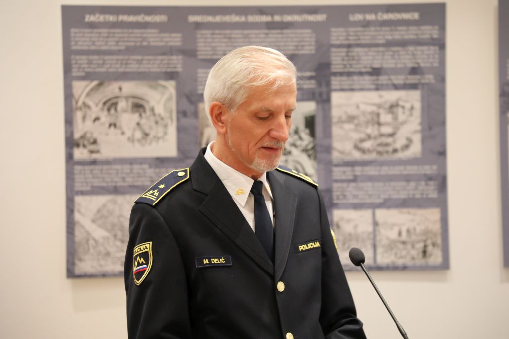 Muhamed Delić med nagovorom