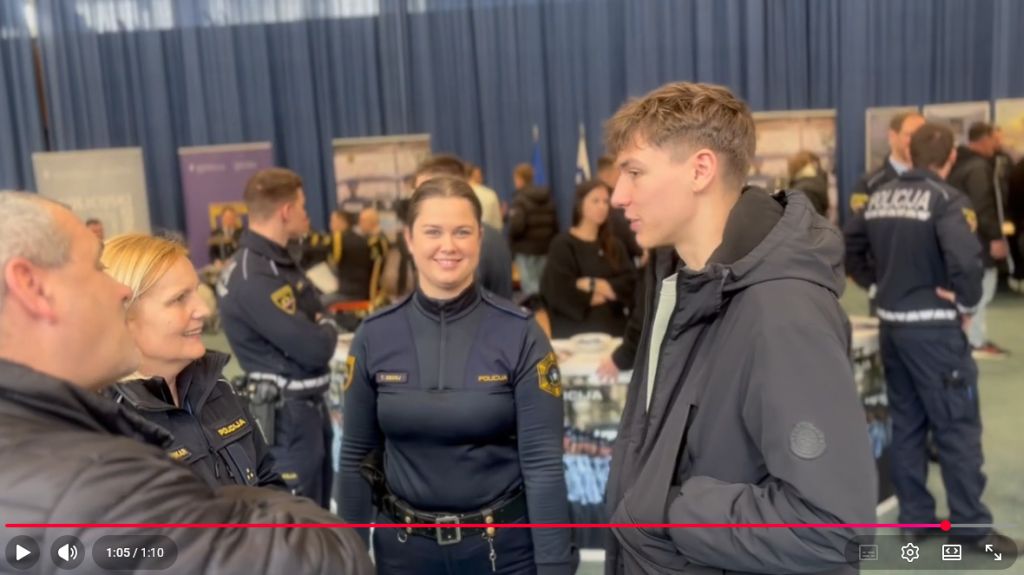 Zajem zaslona iz videa o informativnem dnevu