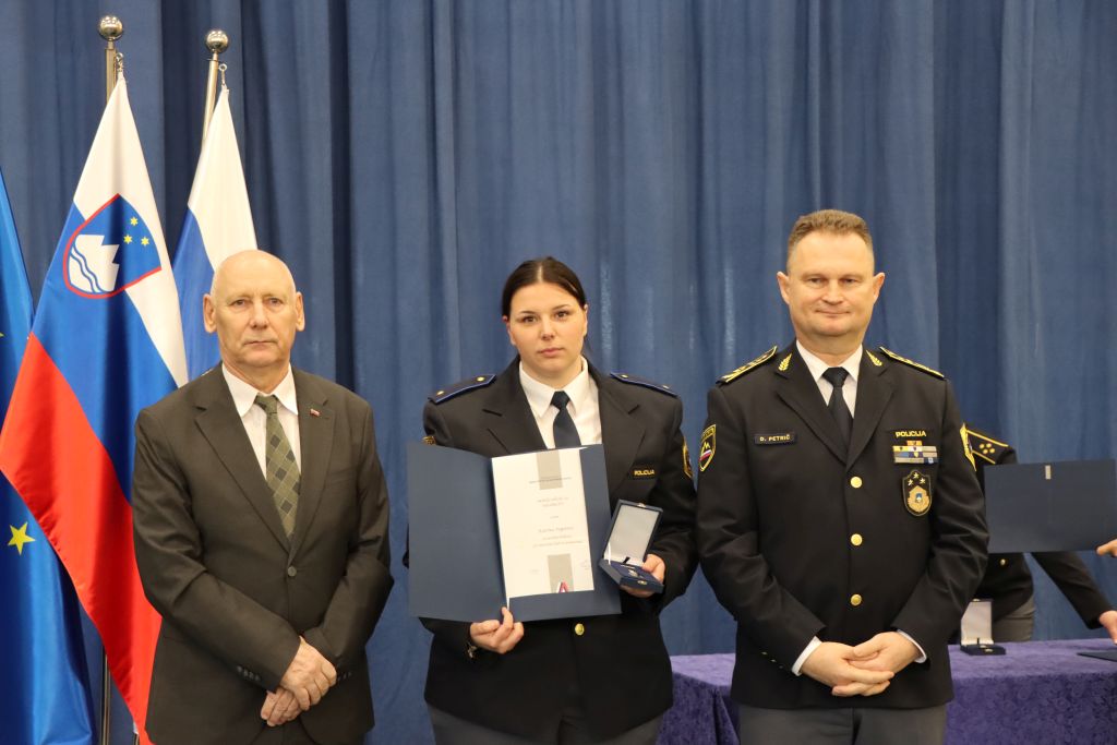 Katrina Pogorevc, prejemnica medalje za hrabrost