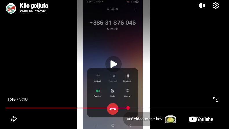 Zajem zaslona članka na portalu Varni na internetu