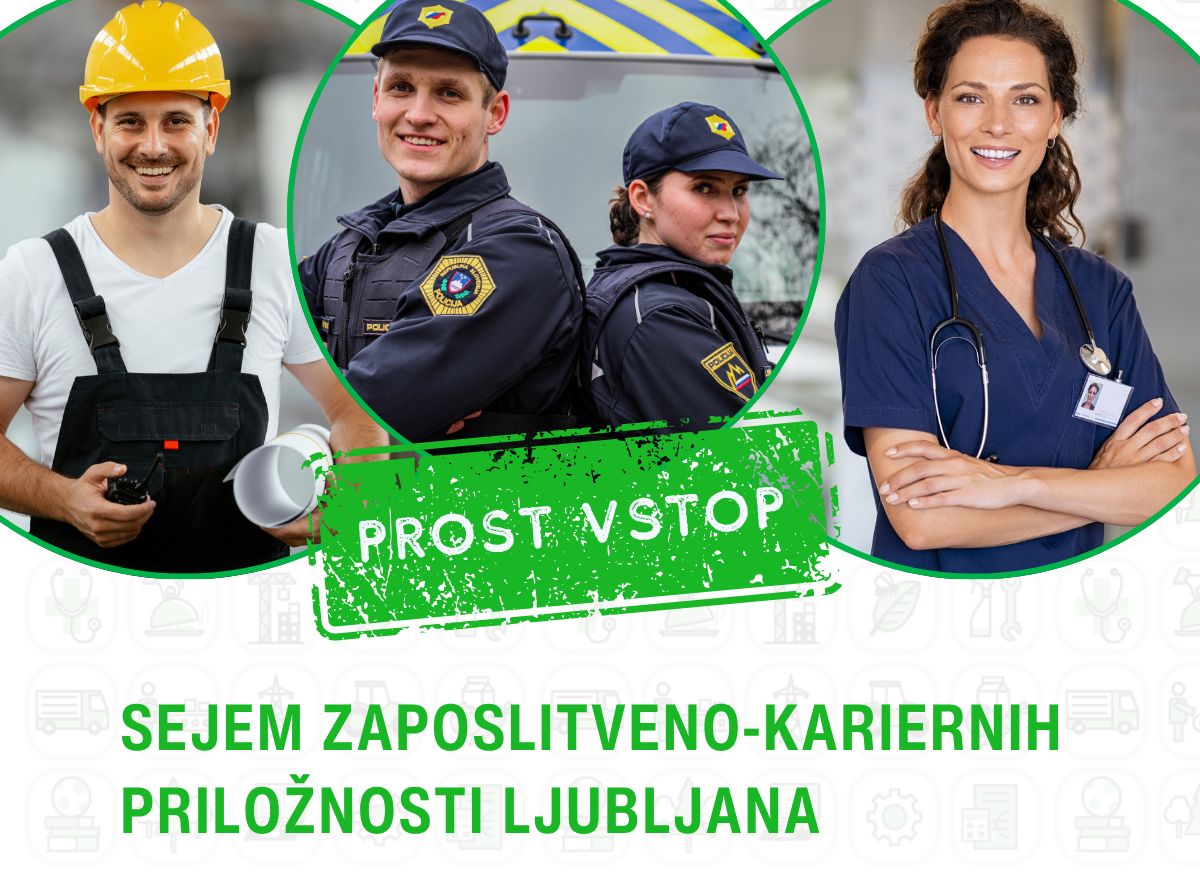Letak z osnovnimi informacijami o kariernem sejmu
