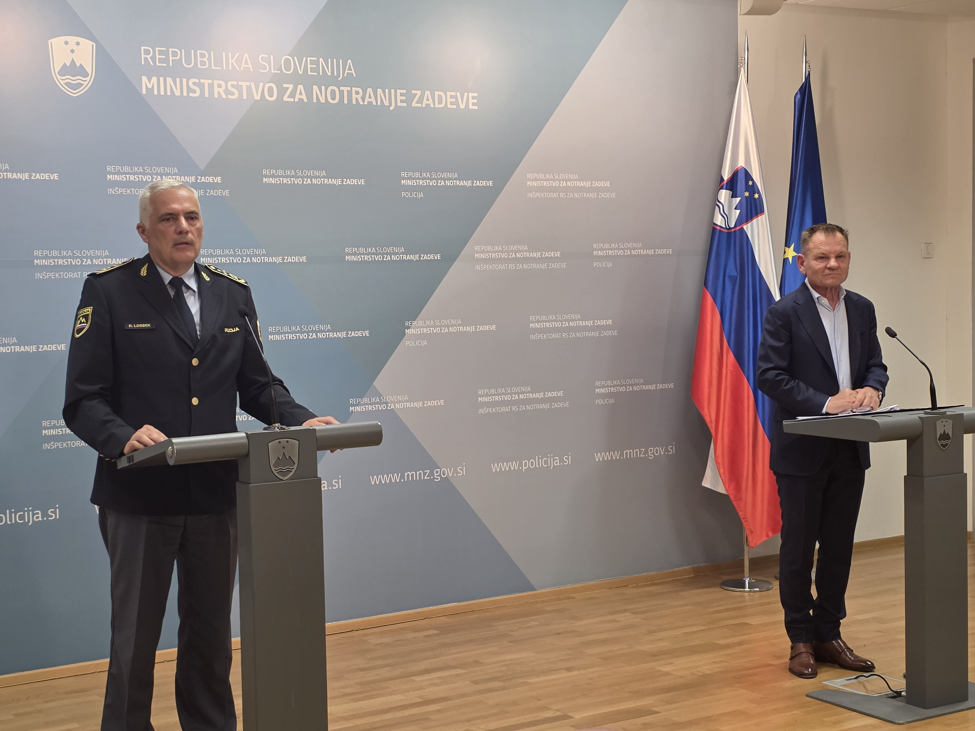 Danijel Lorbek in Franci Matoz
