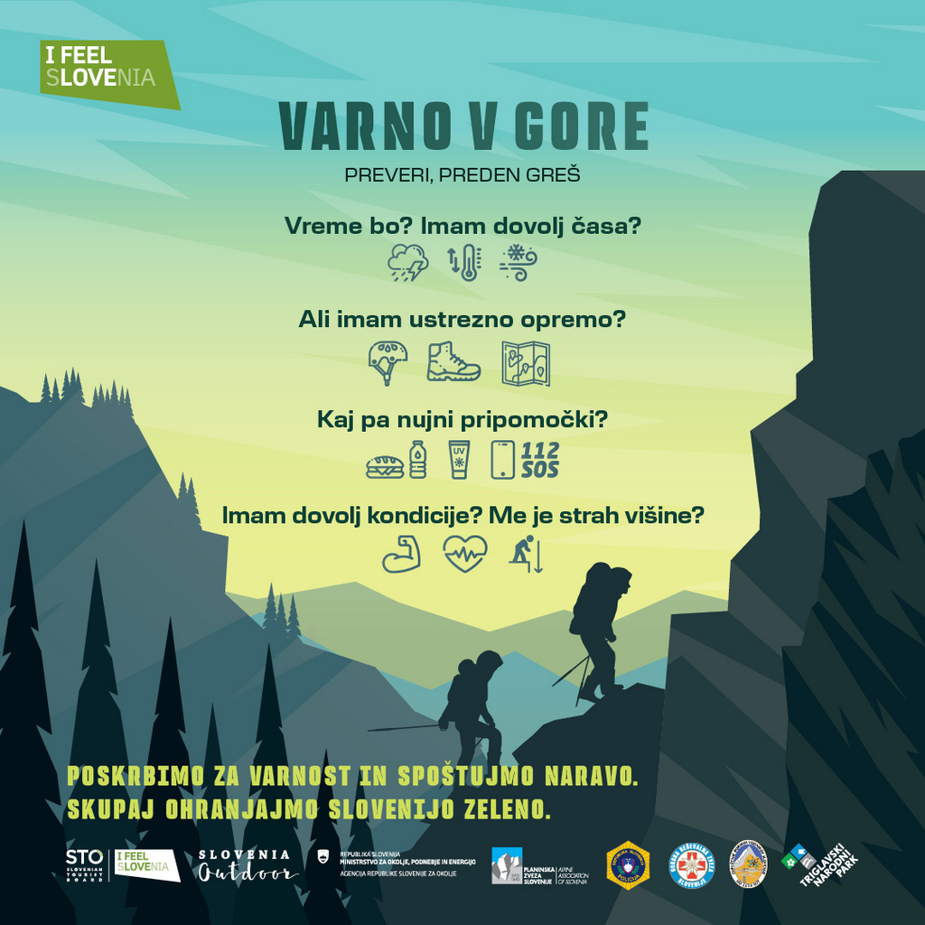Nasveti za varen obisk gora